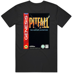 Pitfall Sega Genesis Fan Cover T Shirt