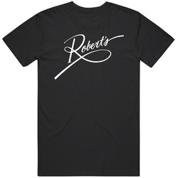 Roberts New York Steakhouse Restaurant Food Logo T Shirt