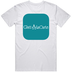 Glatt A La Carte New York Steakhouse Restaurant Food Logo T Shirt