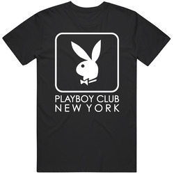 Playboy Club New York Steakhouse Restaurant Logo Cool T Shirt