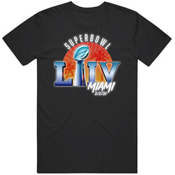Superbowl 2020 Miami Tropical Fan T Shirt