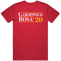 Garoppolo Bosa President 2020 Kansas City Football T Shirt