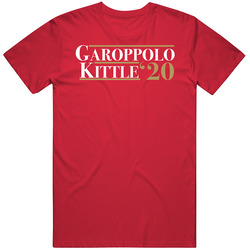 Garoppolo Kittle '20 President San Francisco Football T Shirt