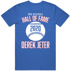 Pro Baseball Hall Of Fame Derek Jetter New York T Shirt