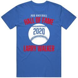 Pro Baseball Hall Of Fame Larry Walker Montreal T Shirt