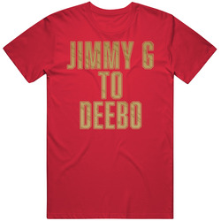 Jimmy G Garoppolo To Deebo San Francisco Football T Shirt