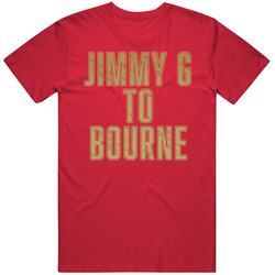 Jimmy G Garoppolo To Bourne San Francisco Football T Shirt