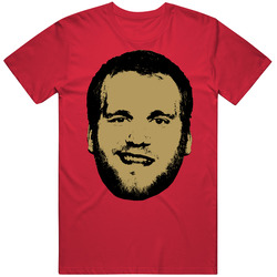 Mike Person San Francisco Football Big Head T Shirt