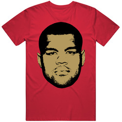 Arik Armstead San Francisco Football Big Head T Shirt