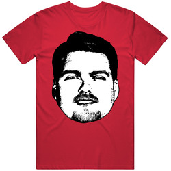 Andrew Wylie Kansas City Football Big Head T Shirt