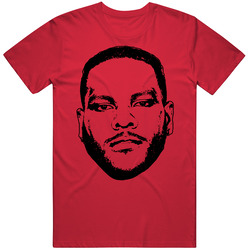 Frank Clark Kansas City Football Big Face T Shirt