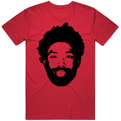 Kendall Fuller Kansas City Football Big Face T Shirt