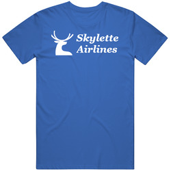 Skylette Airlines Fictional Hong Kong Airline Logo T Shirt