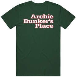 Archie Bunker Place Retro Tv Show Fan T Shirt