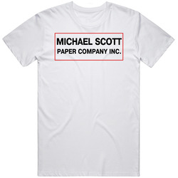 Michael Scott Paper Company Inc The Office Tv Show Fan T Shirt