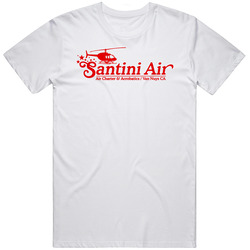 Santini Air Wolf Tv Show Fan T Shirt