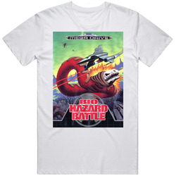 Biohazard Battle Sega Genesis Retro Video Game Cover Fan T Shirt