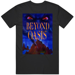 Beyond Oasis Sega Genesis Retro Video Game Cover Fan T Shirt