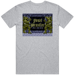 Beast Wrestler Sega Genesis Retro Video Game Cover Fan T Shirt