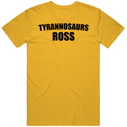 Tyrannosaurs Ross Friends 1990s Tv Show T Shirt
