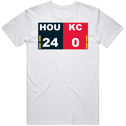 Houston Kansas City Comeback 24-0 Football T Shirt
