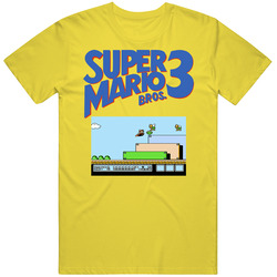 Super Mario Bros 3 1990 Best Video Games Of All Time T Shirt
