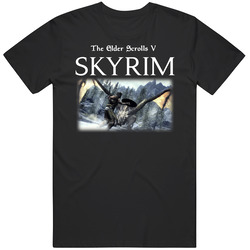 The Elder Scrolls V Skyrim 2011 Best Video Games Of All Time T Shirt
