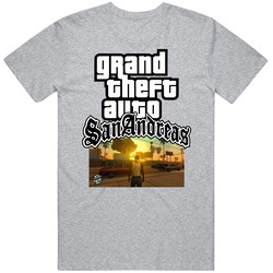 Grand Theft Auto San Andreas 2004 Best Video Games Of All Time T Shirt