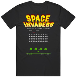 Space Invaders 1978 Best Video Games Of All Time T Shirt