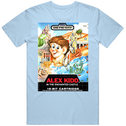 Alex Kidd In The Enchanted Castle Sega Genesis Retro Video Game Cover 