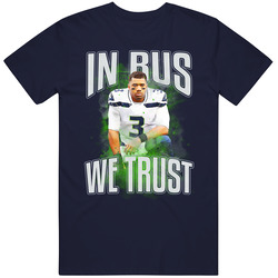 In Rus We Trust Russell Wilson Seatle Football T Shirt