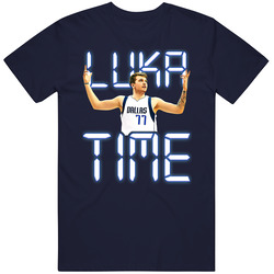 Luka Doncic Dallas Time Basketball T Shirt