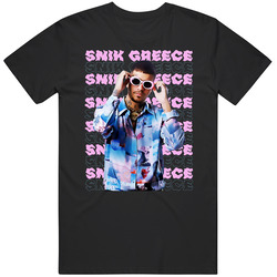 Snik Greece Rapper Hellas T Shirt