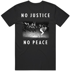 No Justice No Peace 1992 Police Riots T Shirt