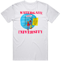 1973 70s Watergate Cartoon Nixon Impeachment T Shirt