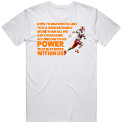 Now To Him Who Is Able Power Within Us Qb Trevor Lawrence Clemson Foot