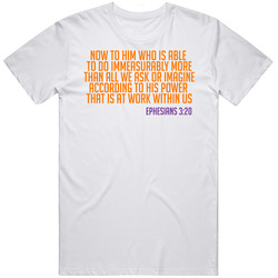Now To Him Who Is Able Qb Trevor Lawrence Clemson Football T Shirt