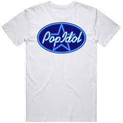 Pop Idol 2000s Tv Show Fan Logo T Shirt