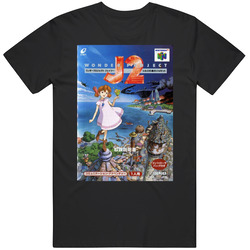 Wonder Project J2 N64 Nintendo 64 Retro Video Game T Shirt