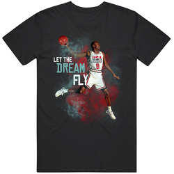 Michael Jordan Dream Team Let The Dream Fly T Shirt