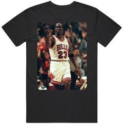 Michael Jordan Chicago Basketball Photo T Shirt