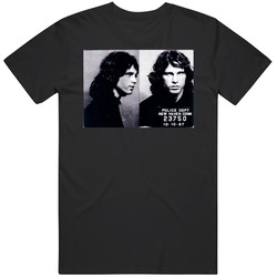 Jim Morrison Celebrity Mugshot T Shirt