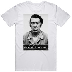 Ronnie Kray Celebrity Mugshot T Shirt