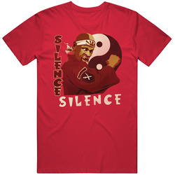 Silence Silence Kung Fu Movie T Shirt