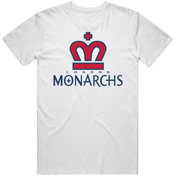 London Monarchs Europe American World League Football Team Logo T Shir