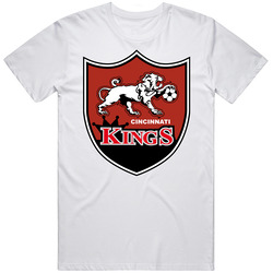 Cincinnati Kings Fc United Soccer League Usl2 Retro Team Logo T Shirt