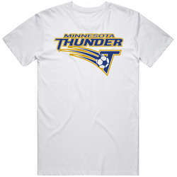Minnesota Thunder Fc United Soccer League Usl1 Retro Team Logo T Shirt