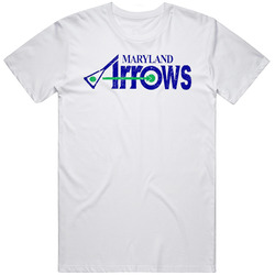 Maryland Arrows National Lacrosse League Retro Team Alt Logo T Shirt