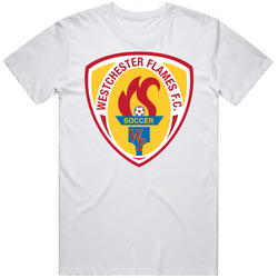 Westchester Flames Fc United Soccer League Usl2 Retro Team Logo T Shir
