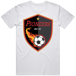 Western Mass Pioneers Fc United Soccer League Usl2 Retro Team Logo T S